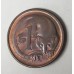 AUSTRALIA 1968 . ONE 1 CENT COIN . FEATHER-TAILED GLIDER . RARE